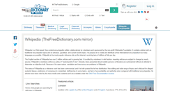 Desktop Screenshot of encyclopedia.thefreedictionary.com