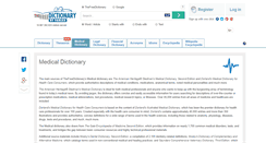 Desktop Screenshot of medical-dictionary.thefreedictionary.com